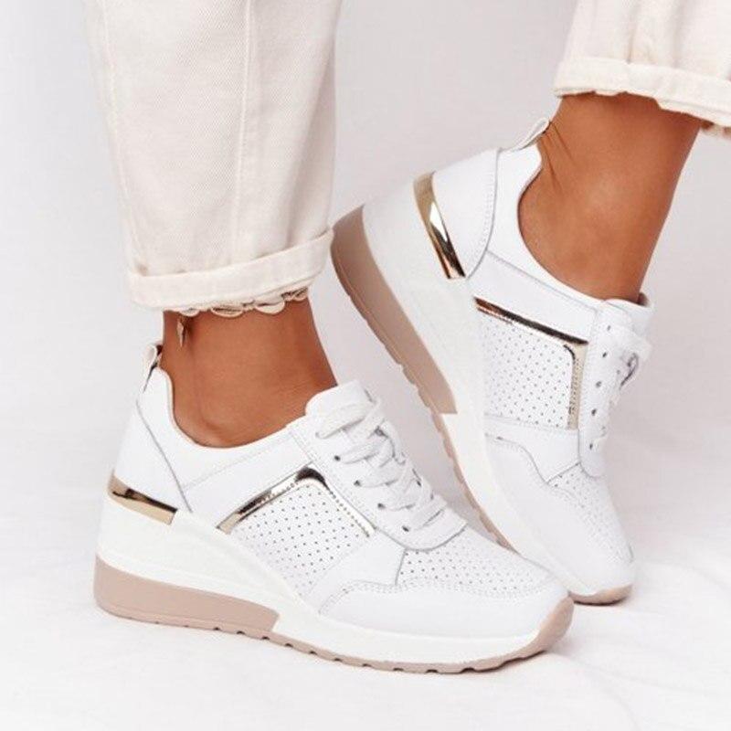 Clara – Orthopädischer Keilabsatz Sneaker